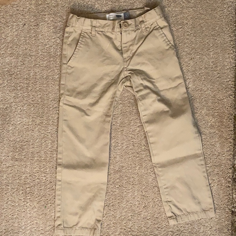Old Navy Skinny Beige Boys 6
